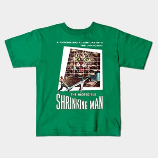 The Incredible Shrinking Man Poster Kids T-Shirt